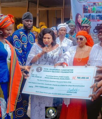 Oyo lawmaker, Comforter, commissions Amotekun building, other projects, empowers residents in Ibadan North