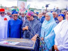 Tinubu commissions major road in FCT (Picture)