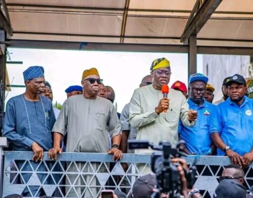Oyo Kidnapping: Makinde, Wike warn against politicising insecurity …As NUT, NLC, TUC, CSOs stage protest in Ibadan, gov meets protesters, calls for joint efforts to surmount insecurity